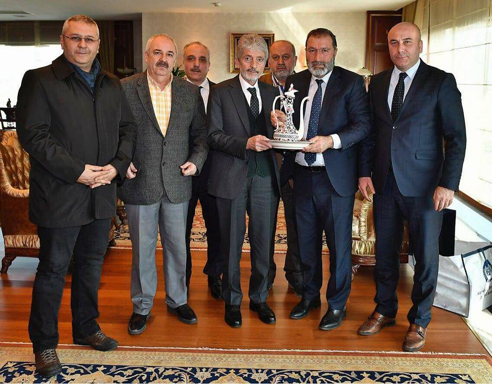 Ankara Büyükşehir Belediye Başkanımız Sayın Doç. Dr. Mustafa TUNA yı ziyaret ettik.