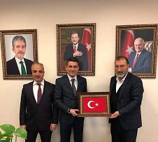 Ankara Büyükşehir Belediyesi Basın Yayın Dairesi Başkanımız Sayın; Adnan YUVA Bey’i Makamında ziyaret ettik.