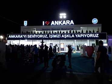 7. Büyük Ankara Festival Alanındayız.