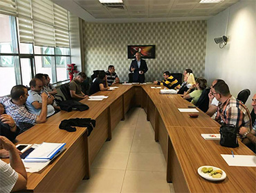 Ankara Yıldırım Beyazıt Üniversitesi Yenimahalle Eğitim ve Araştırma Hastanesinde Çalışan Üyelerimizle toplantı yapıldı.